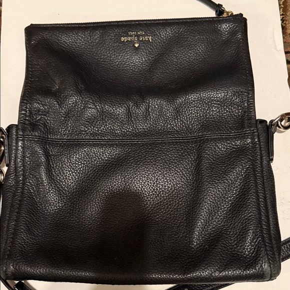 Kate Spade Black Pebbled Leather Crossbody Bag - Picture 3 of 6